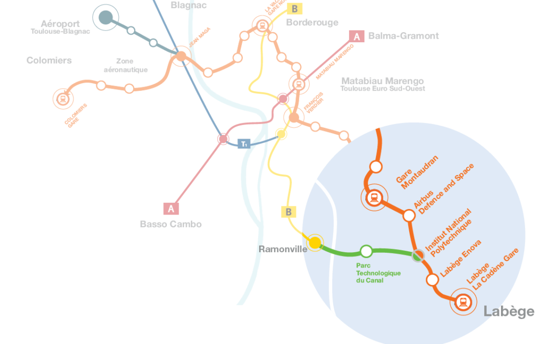 Ligne B du métro de Toulouse