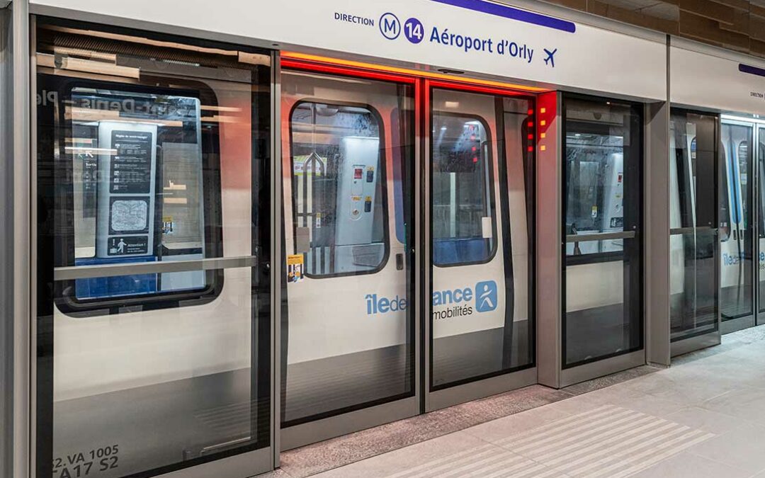 Our Platform Screen Doors for Line 14 are ready to welcome Paris metro travelers!